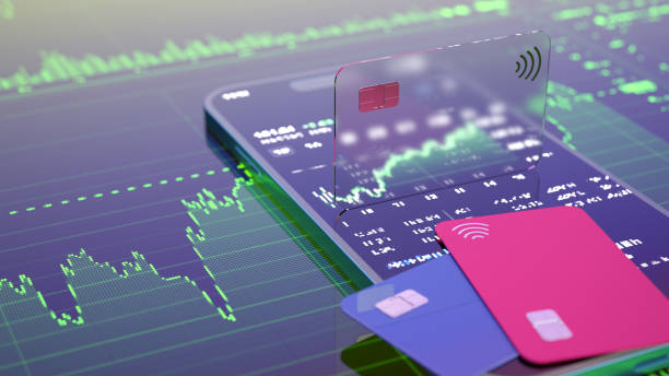 istock Credit card financial concept. Digital payments 2150591703