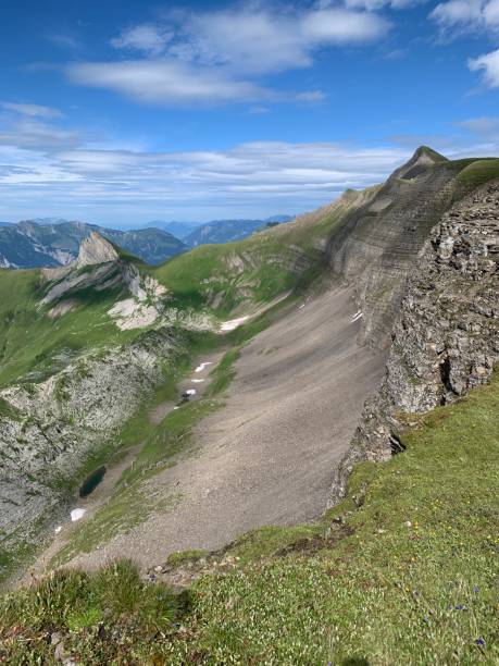 istock Steep valley in Swiss alps 2150594340