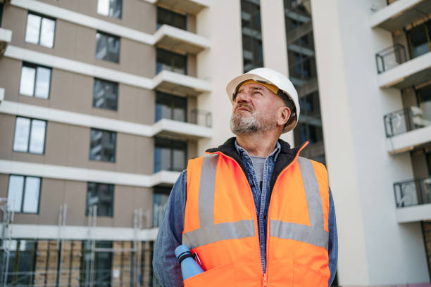 istock Portrait of site manager on construction site 2150599206