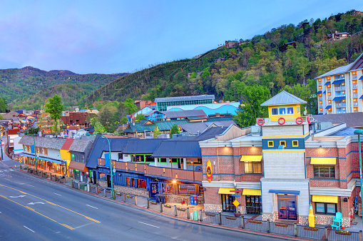 Gatlinburg is a mountain resort city in Sevier County, Tennessee.