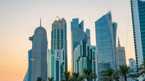 istock The Panoramic skyline of Doha, Qatar 2150606477