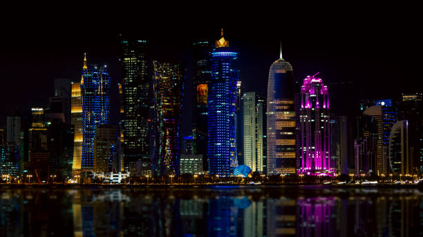 istock The Panoramic skyline of Doha, Qatar 2150606479
