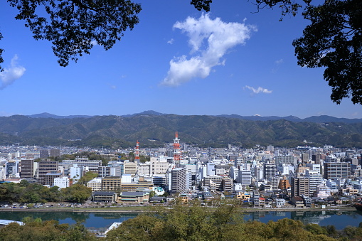 Location: Kochi City, Kochi Prefecture, Japan\nThis mountain is Hitsuzan.