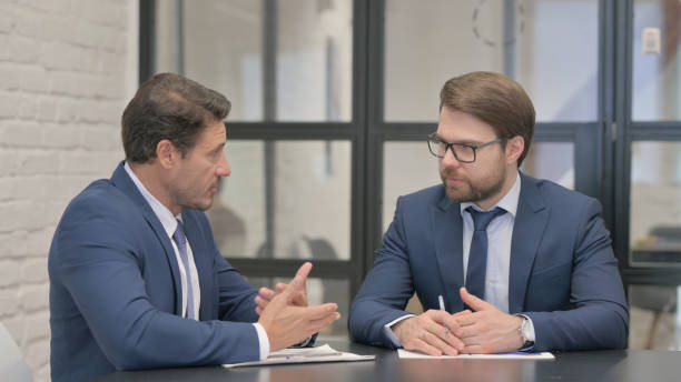 istock Business People Talking at Work during Meeting 2150610625