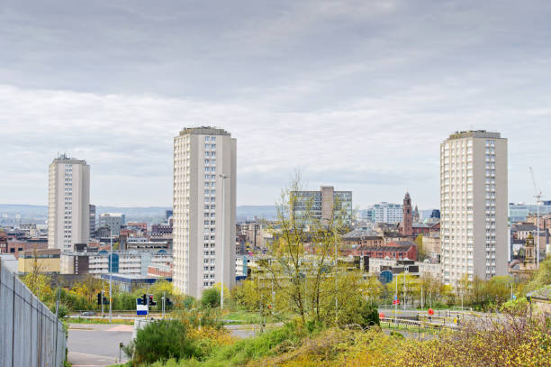 istock High rise council flats in Glasgow city 2150620996