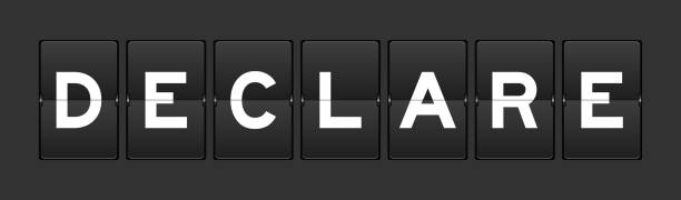 Word Declare 70+ Proclamation Certificate Stock Photos, Pictures & Royalty-Free ...