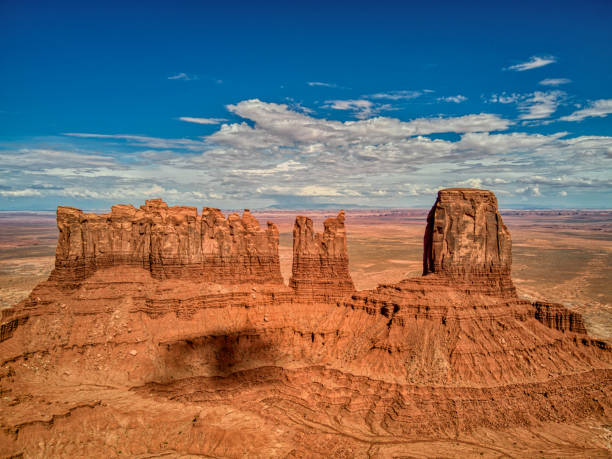 istock Massive Rock Formation in Monument Valley Desert 2150621470