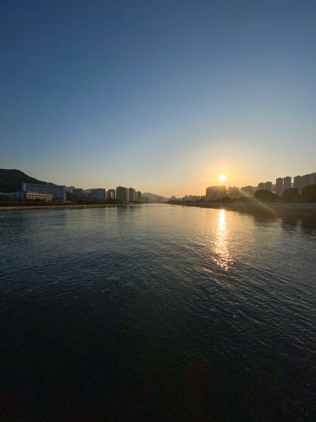istock Sunset Over the City: A New Day Dawns, Hong Kong 2150624083