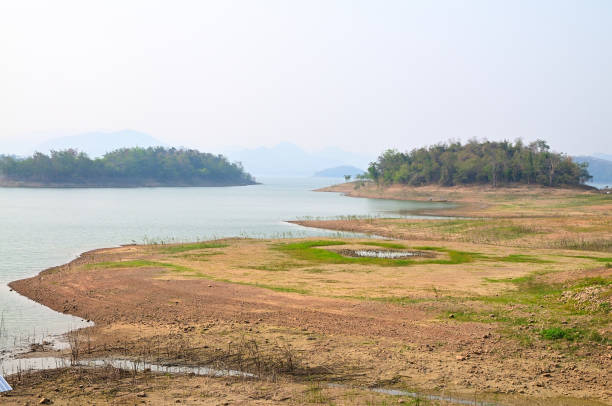 istock Low Water Level in a Reservoir 2150624499