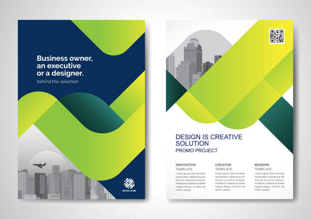 Vector Brochure Flyer design Layout template size A4, Front page and back page, infographics. Easy to use and edit. covering stock illustrations