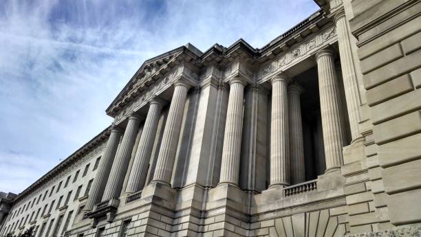 istock Angled view of old building 2150633712