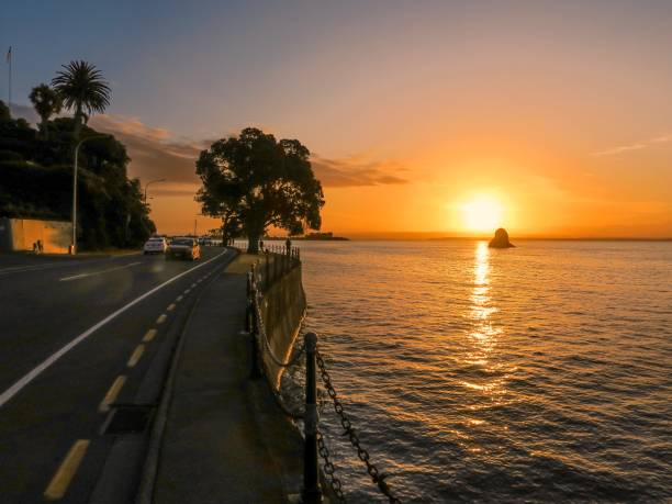 istock The Coastal Drive at Sunset 2150638536