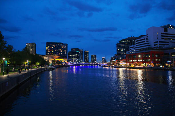 istock Evening on the waterfront in Melbourne 2150639306