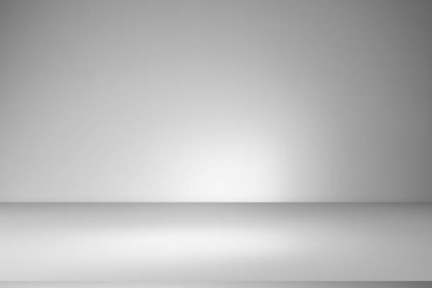 istock Wall interior background, studio and backdrops show products.with shadow from window color white . background for text insertion and presentation product 2150641462