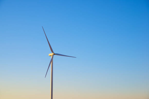 istock Wind turbine generator for clean electricity production 2150641750