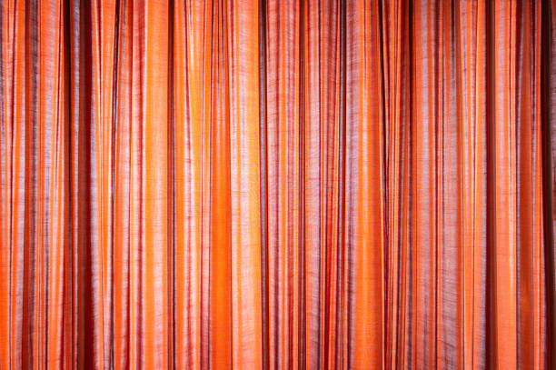 Abstract window curtins natural light copy space background image