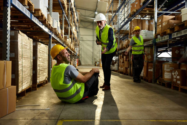 istock What's wrong colleague, did you hurt yourself? 2150643971