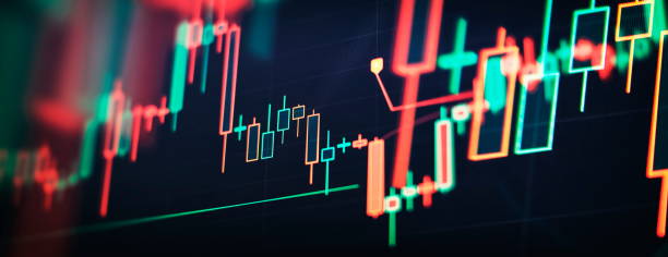 istock Financial chart with up trend line graph. Wealth management with risk diversification 2150647061