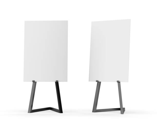 istock Free Standing Poster Display Holder Metal Stand. 2150648680