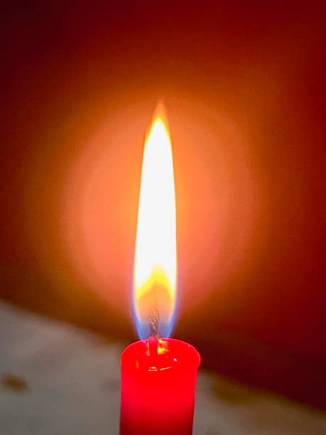 istock Bright candle flame,blazing fire,Calm and mindful when looking 2150648743