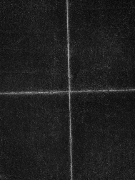 istock Beautiful Black grunge folded texture. Folded paper background with scratches and dust. Old folded paper texture for your design. 2150652261