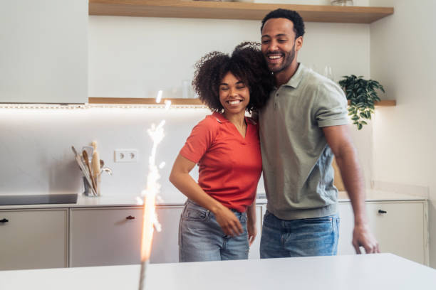 istock Couple celebrating birthday 2150652775