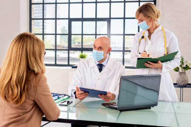 istock Medical team working together at doctor's office 2150653223