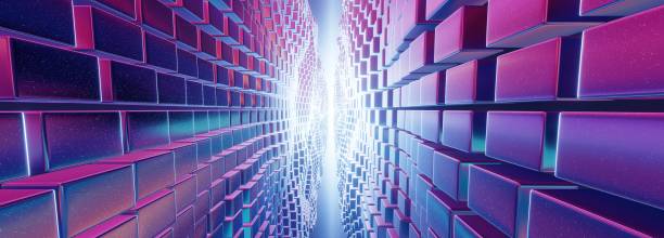 istock 3D abstract sci-fi of a galaxy cube, combining cosmic imagery with futuristic design in a mesmerizing sequence. 2150657248