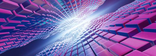 istock 3D abstract sci-fi of a galaxy cube, combining cosmic imagery with futuristic design in a mesmerizing sequence. 2150657648