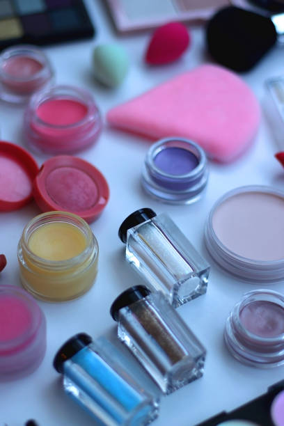 istock Various Beauty Products on White Background 2150662139