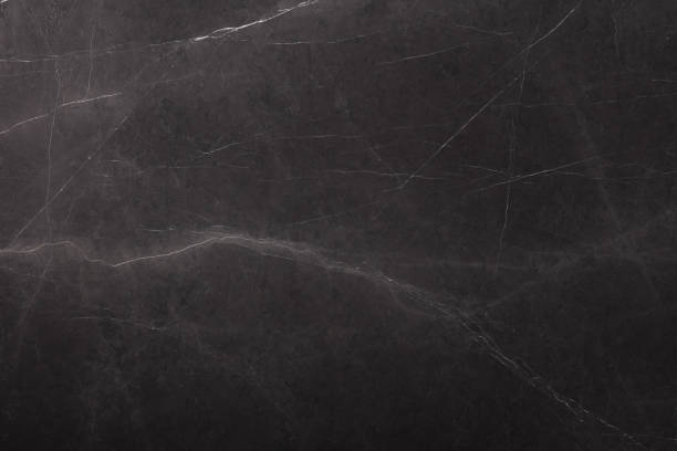 Stylish marble background in awesome black colour.