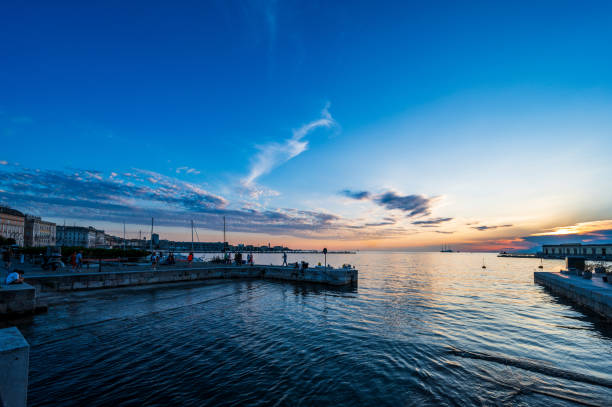 istock Serene sunset at the city waterfront 2150663967
