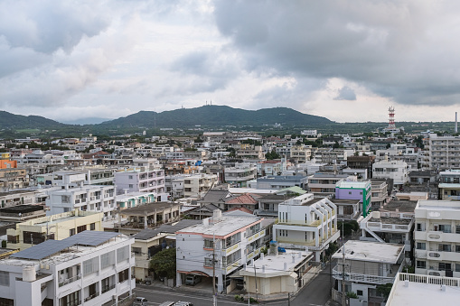 Overlooking the city of Ishigaki Island