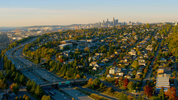 istock View of Seattle neighbourhood 2150664290
