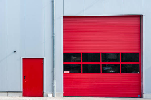 istock red door in a building 2150668803