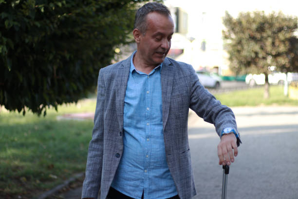 istock Successful mature businessman on trip 2150668905