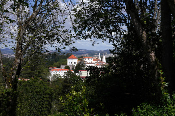 Medieval Castelo dos Mouros aka Castle of the Moors in Sintra, Portugal.
