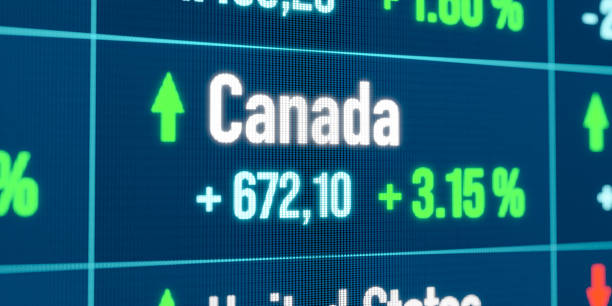 istock Canada  rising stock market. 2150675497