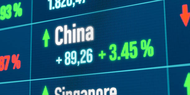 istock China rising stock market. 2150675532