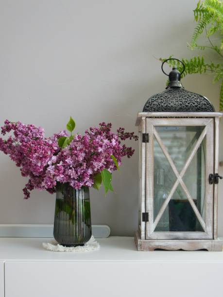 A bouquet of common lilac - a harbinger of fragrant spring.