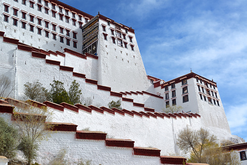 the Potala Palace in Lhasa, Tibet Autonomous Region, China.