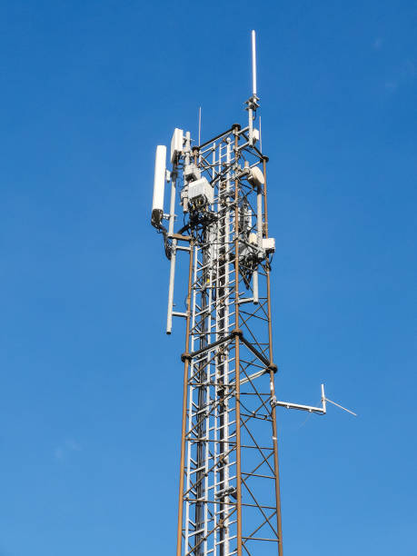 istock A telecommunication tower with different kinds of antennas on top 2150691780