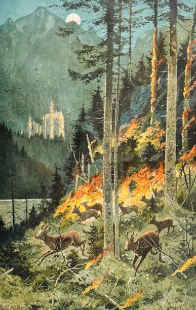 Illustration from 19th century.