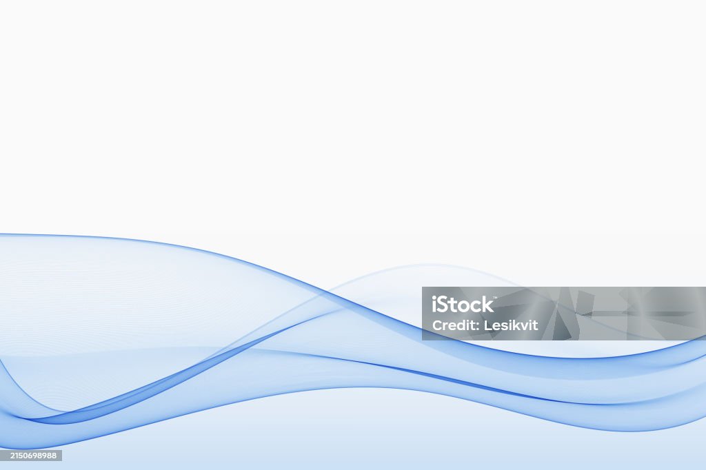 Blue Stream Patterns Blue Stream Abstract Transparent Wave Blue Wave Background Stock ...