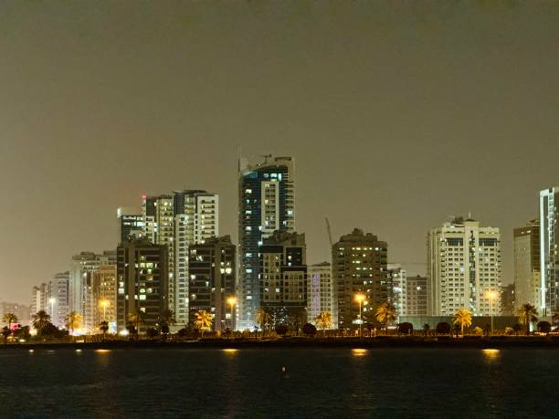 istock Buildings on the beach somewhere in Dubai 2150699847