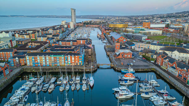 istock Swansea Marina 2150707306
