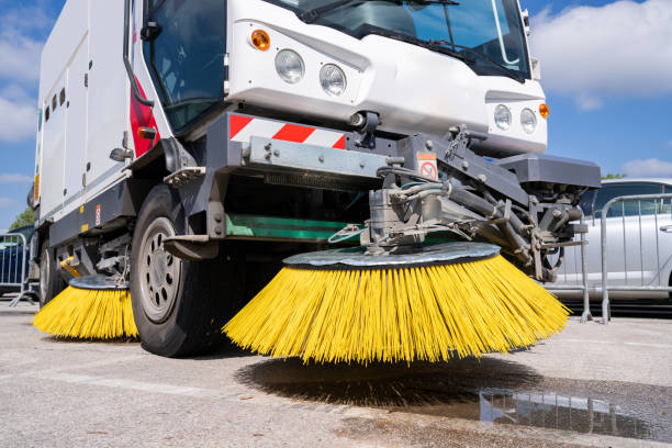istock Street vacuum cleaner sweeper machine 2150707359