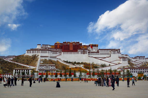 Potala palace in Lhasa, Tibet