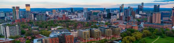 istock Manchester and Salford Skyline Panorama 2150722295