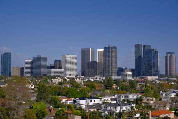 The skyscrapers at Century City, Los Angeles